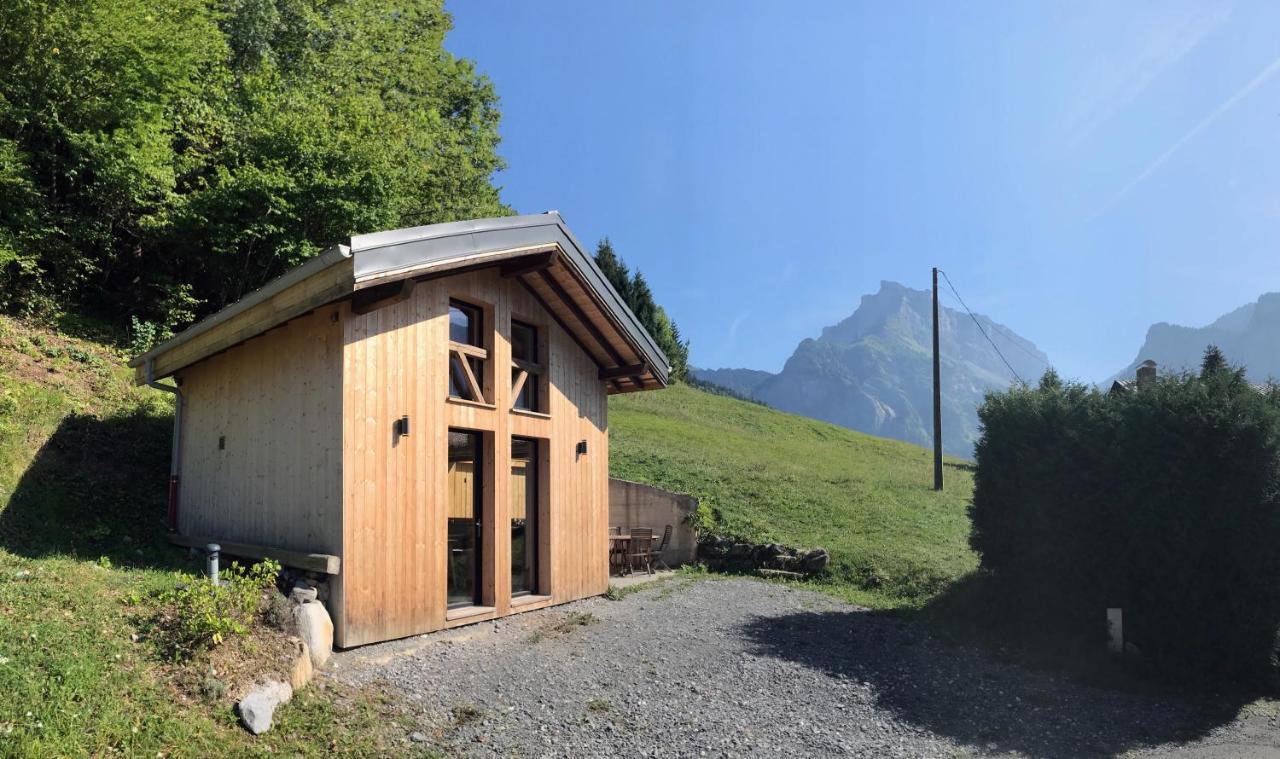 Chalet*** Au Pied D'Une Prairie Face A La Montagne Sixt Exterior foto